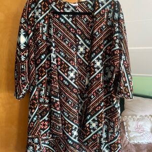 NWOT Southwest inspired LuLaRoe kimono, size medium
